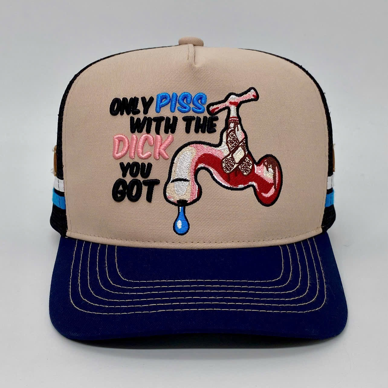ONLY PISS TRUCKER CAP