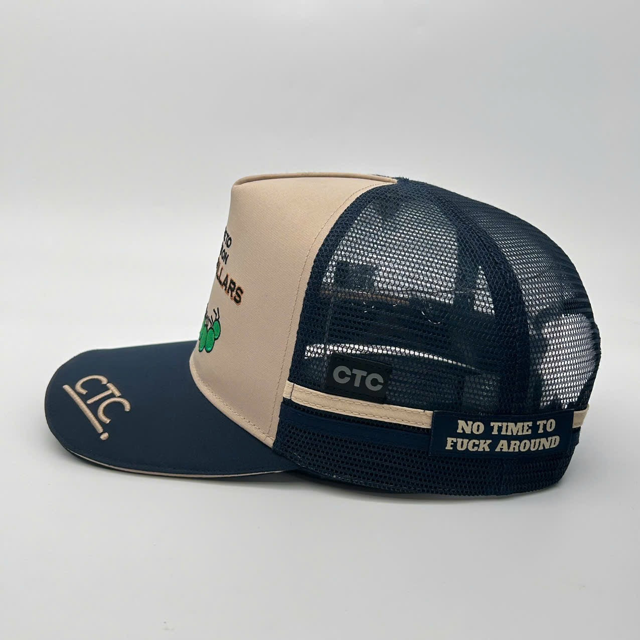 Socken auf Raupen Trucker-Cap