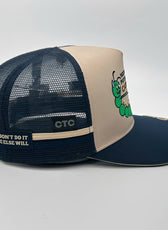 Socken auf Raupen Trucker-Cap