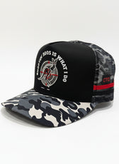 SHOOTIN ROOS TRUCKER CAP