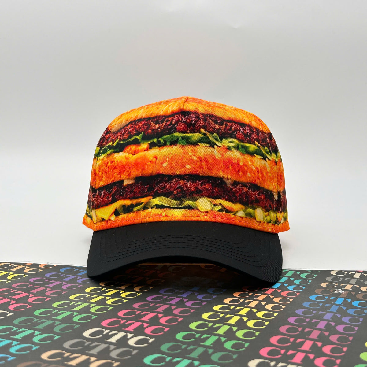 THE BURGER HAT TRUCKER CAP