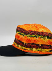 THE BURGER HAT TRUCKER CAP