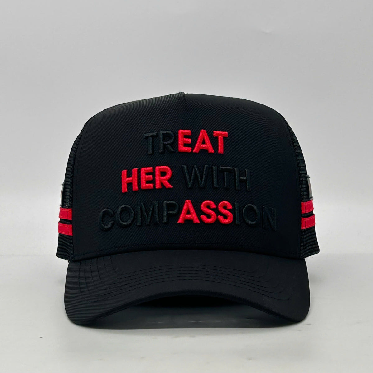 trEAT HER with compASSion TRUCKER CAP