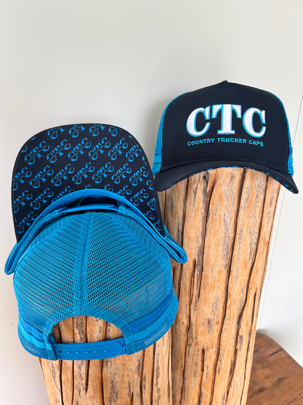 CTC TRUCKER CAP - BLUE/ DARK NAVY