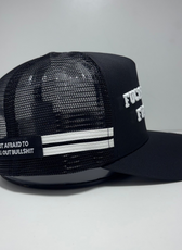 FUCK AROUND BASIC TRUCKER CAP