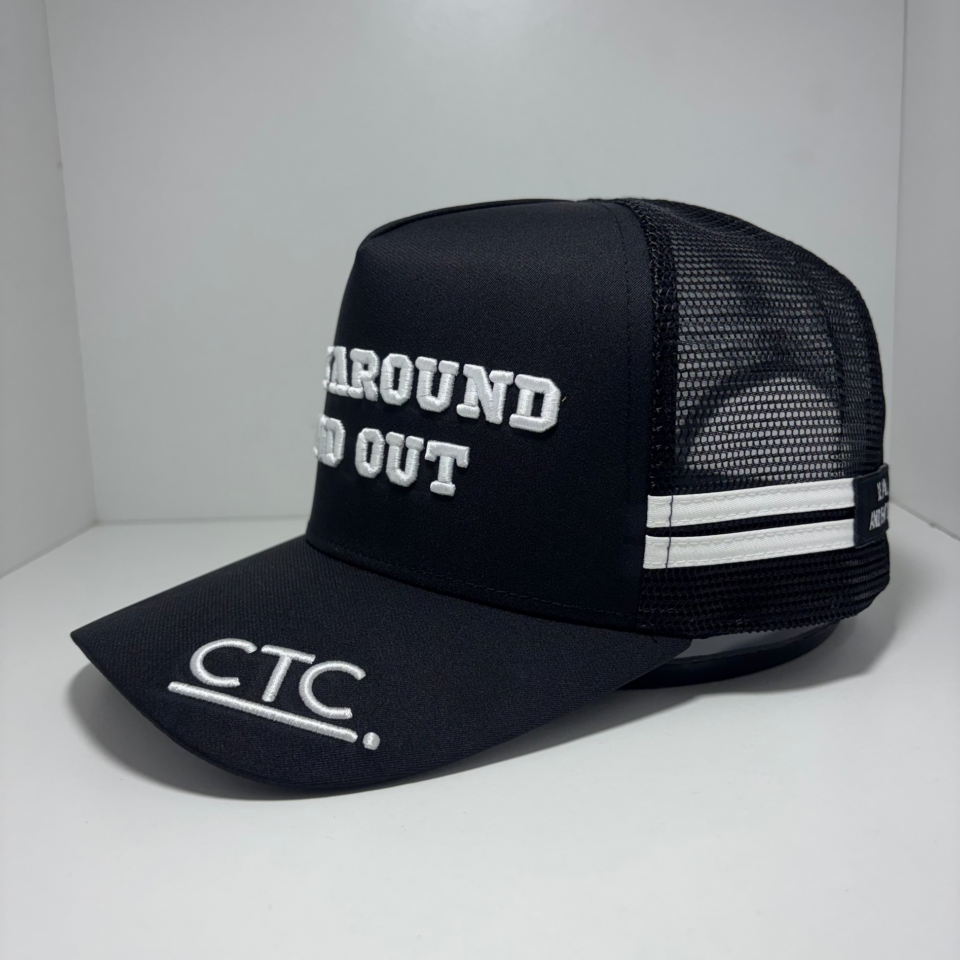 FUCK AROUND BASIC TRUCKER CAP