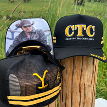 Load image into Gallery viewer, CTC RIP YELLOWSTONE TRUCKER CAP

