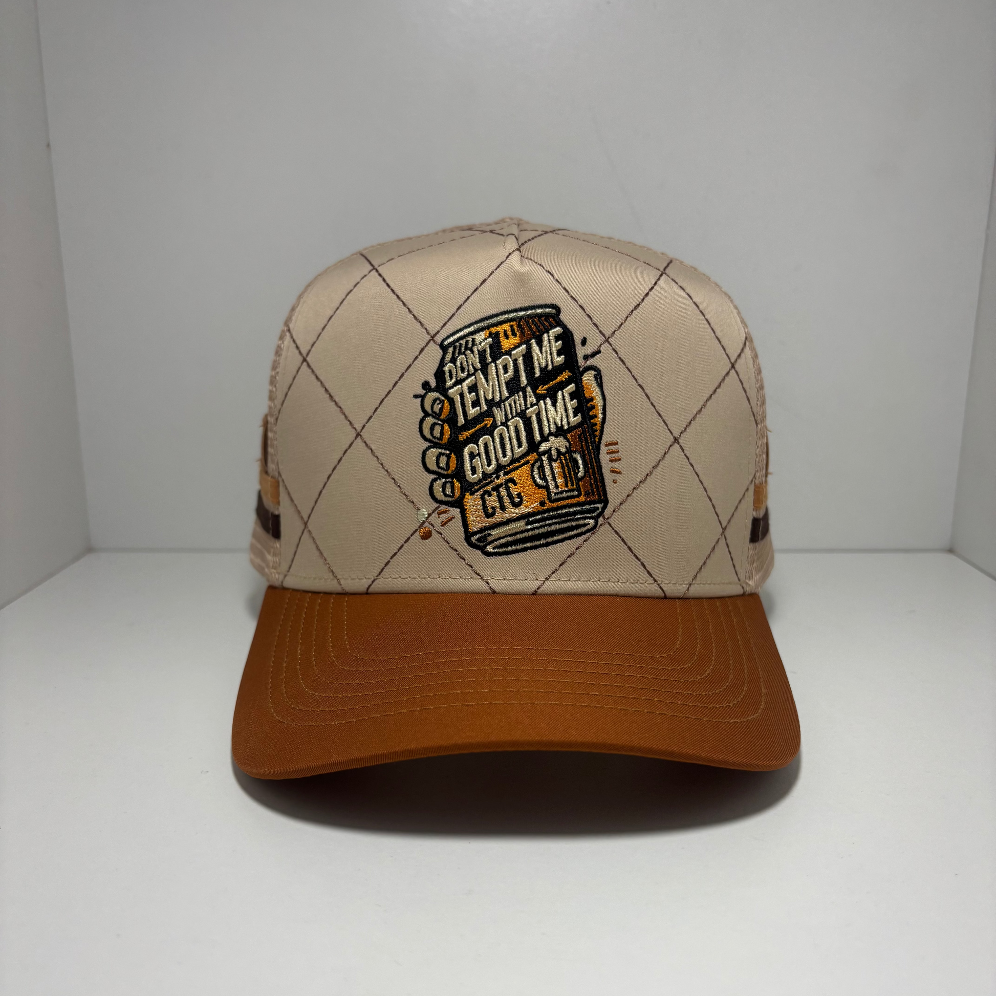 DONT TEMPT ME V2 Trucker Cap