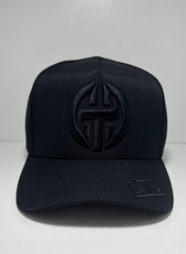 FULL FABRIC TRUCKER CAP RANGE - BLACK
