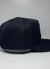 FULL FABRIC TRUCKER CAP RANGE - BLACK