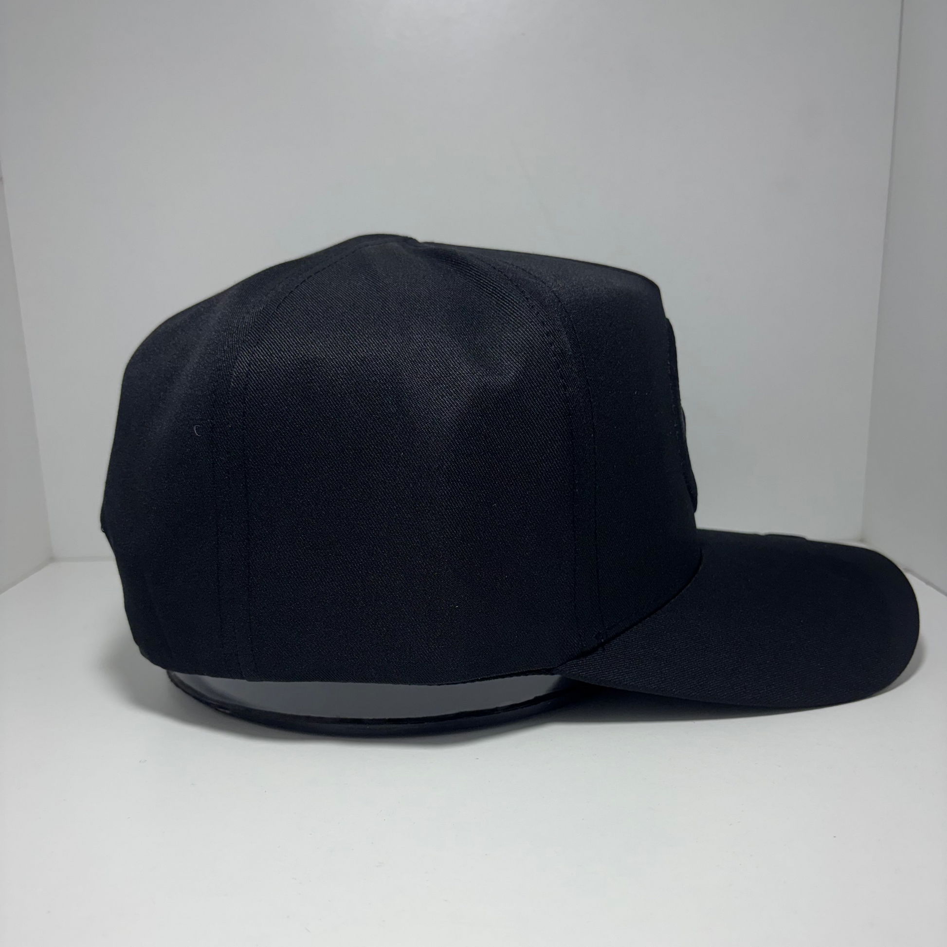 FULL FABRIC TRUCKER CAP RANGE - BLACK