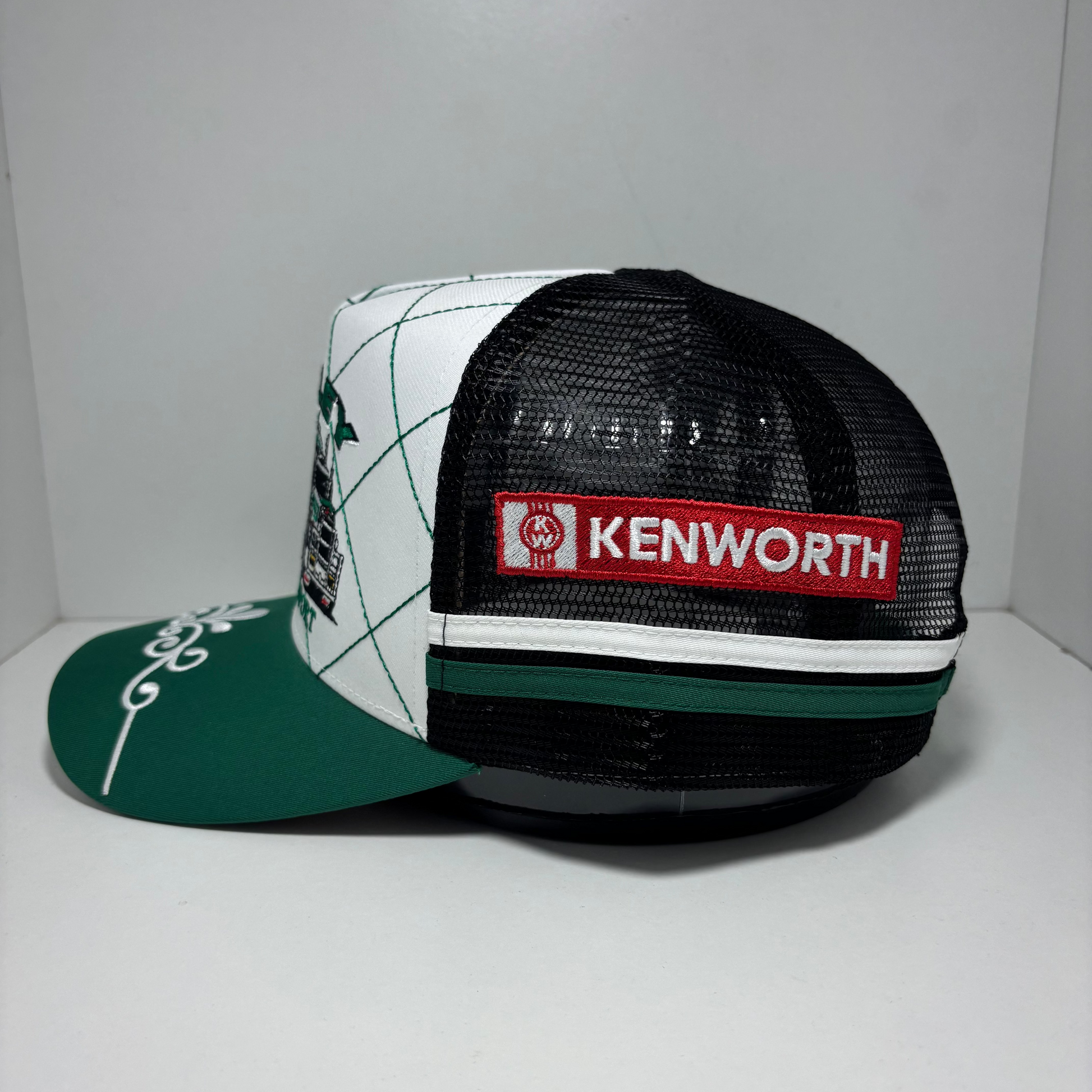 CURLEY TRANSPORT WHITE TRUCKER CAP