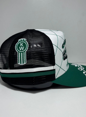 CURLEY TRANSPORT WHITE TRUCKER CAP