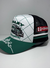 CURLEY TRANSPORT WHITE TRUCKER CAP