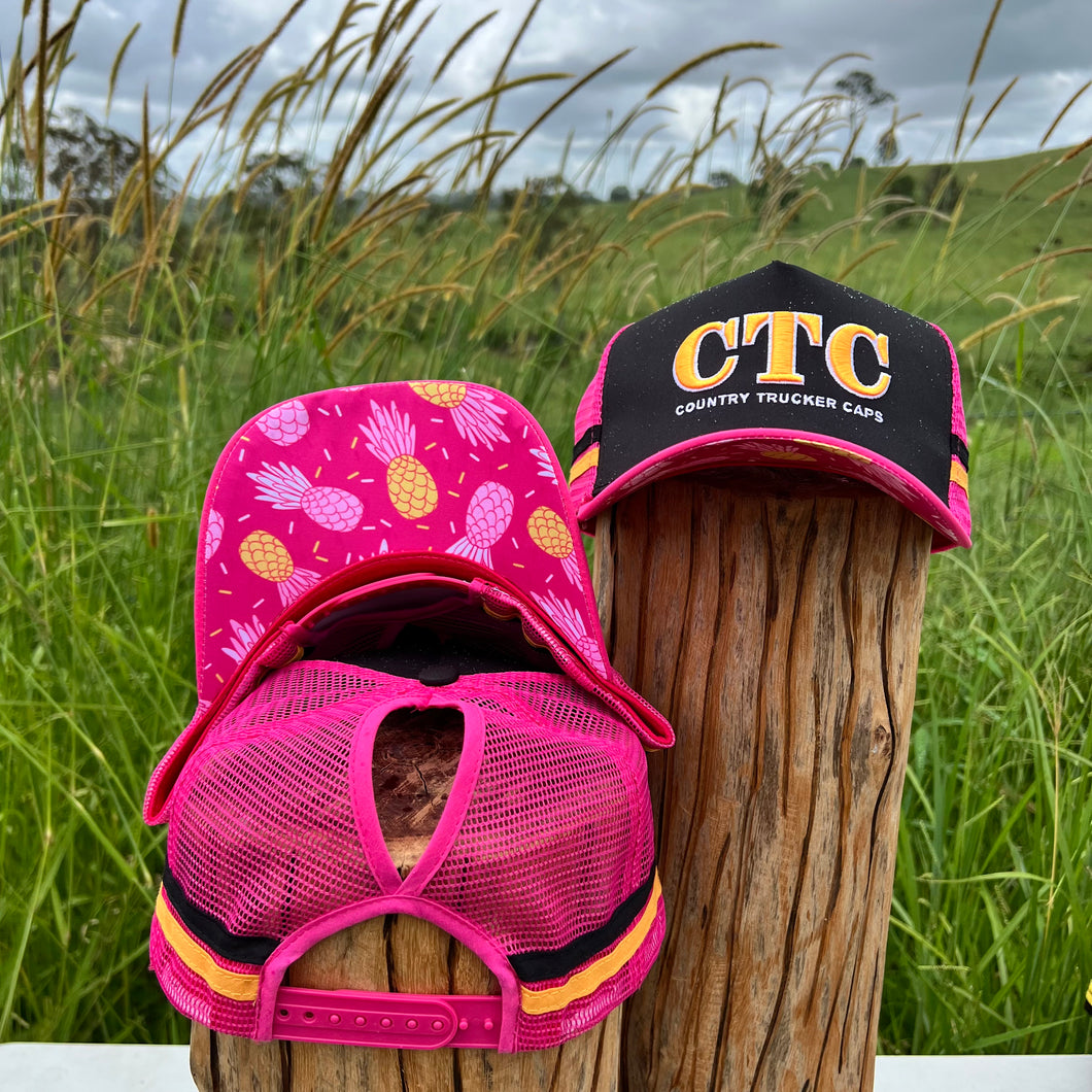 CTC PINEAPPLE PONYTAIL TRUCKER CAP