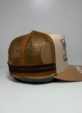 UPPA TRUCKER CAP - CREAM TAN