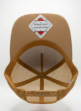 UPPA TRUCKER CAP - CREAM TAN