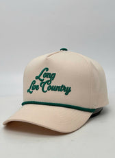 LONG LIVE COUNTRY FULL FAB TRUCKER CAP