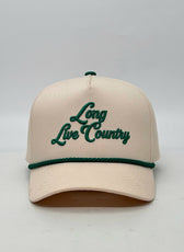 LONG LIVE COUNTRY FULL FAB TRUCKER CAP