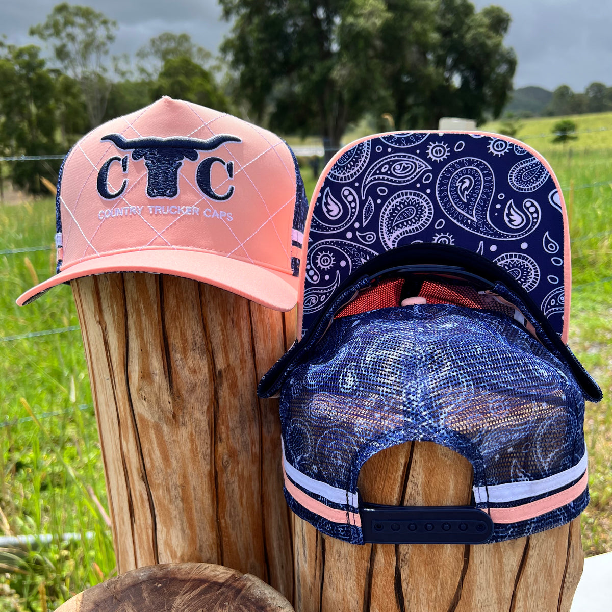 CTC LONGHORN PAISLEY TRUCKER CAP – The Country Companies