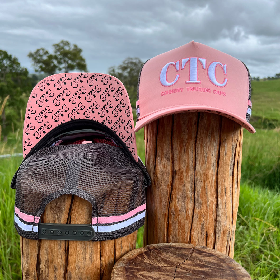 CTC Pink/Grey Trucker Cap