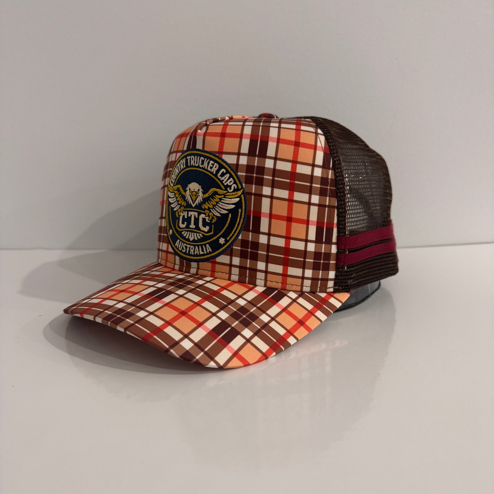 TARTAN TRUCKER CAP