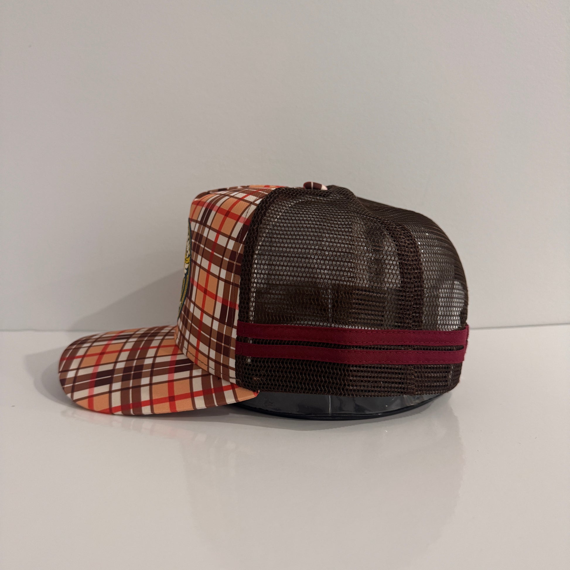 TARTAN TRUCKER CAP