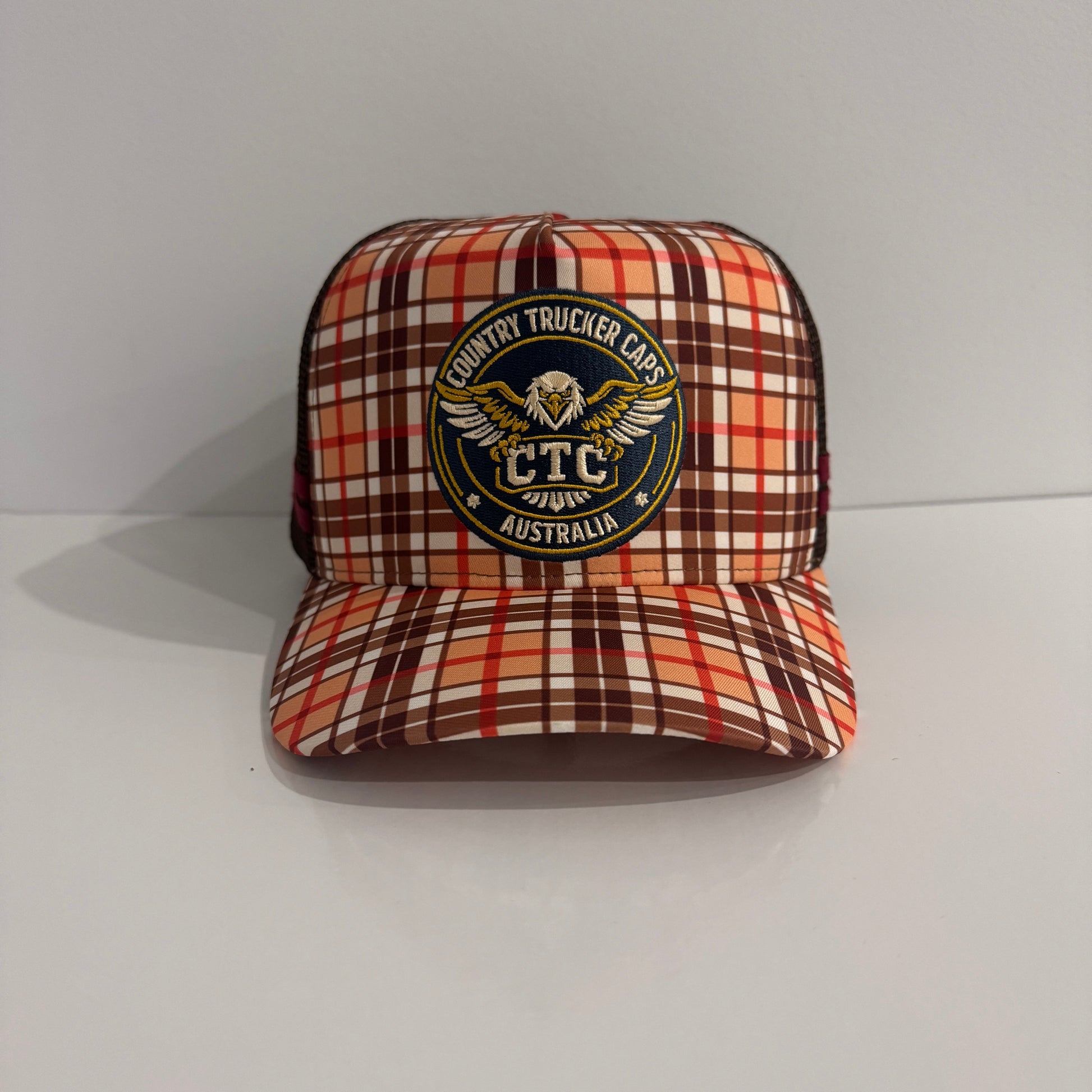 TARTAN TRUCKER CAP