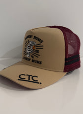 DRINKIN RUMS TUNIN MUMS TRUCKER CAP
