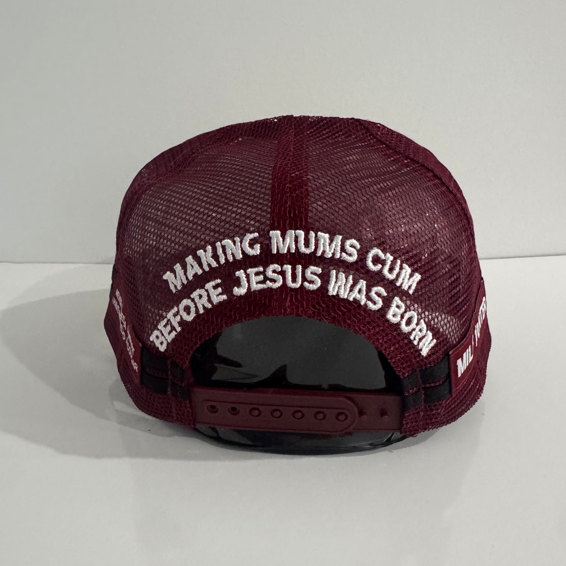 DRINKIN RUMS TUNIN MUMS TRUCKER CAP