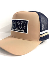 NAVY PATCH TRUCKER CAP