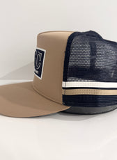 NAVY PATCH TRUCKER CAP
