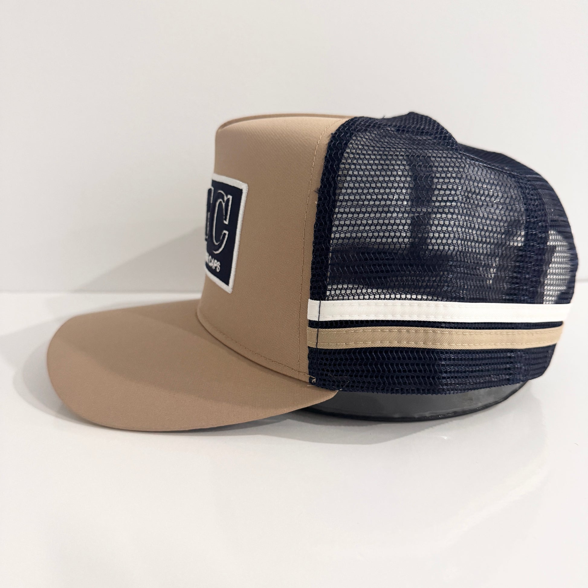 NAVY PATCH TRUCKER CAP