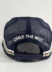 NAVY PATCH TRUCKER CAP