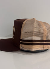 BRAUN/CREME TRUCKER CAP