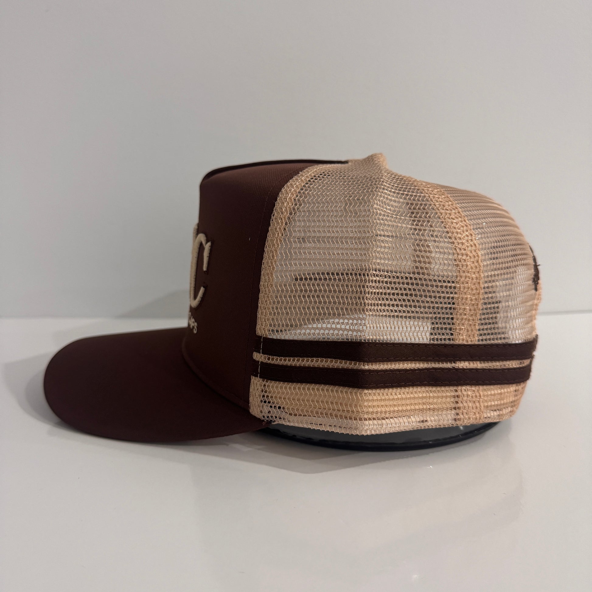 BRAUN/CREME TRUCKER CAP