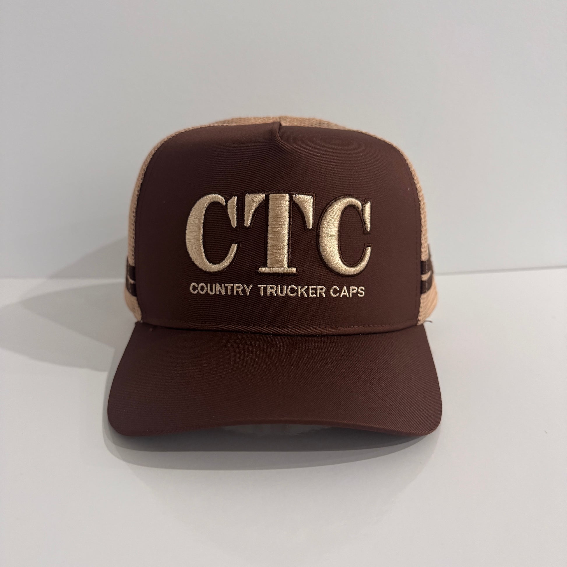 BRAUN/CREME TRUCKER CAP