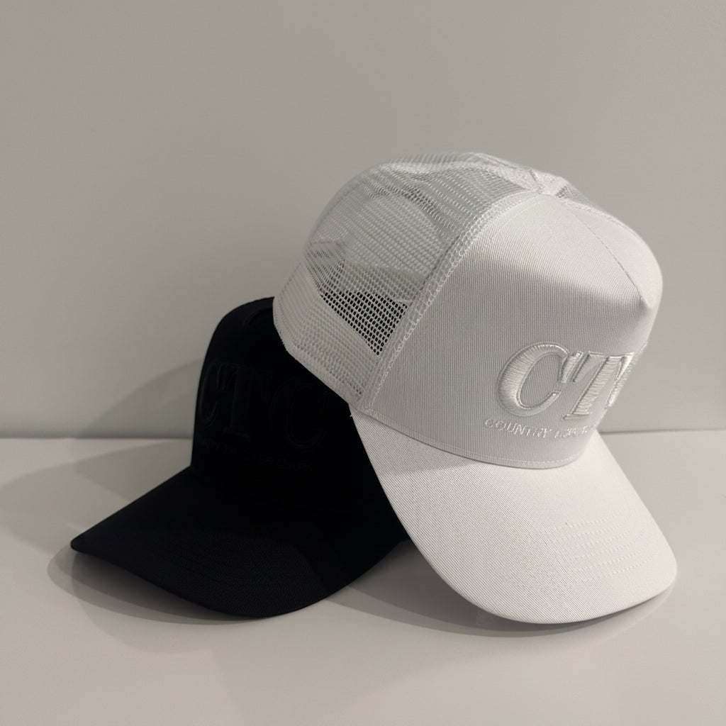MONOCHROME TRUCKER CAP RANGE