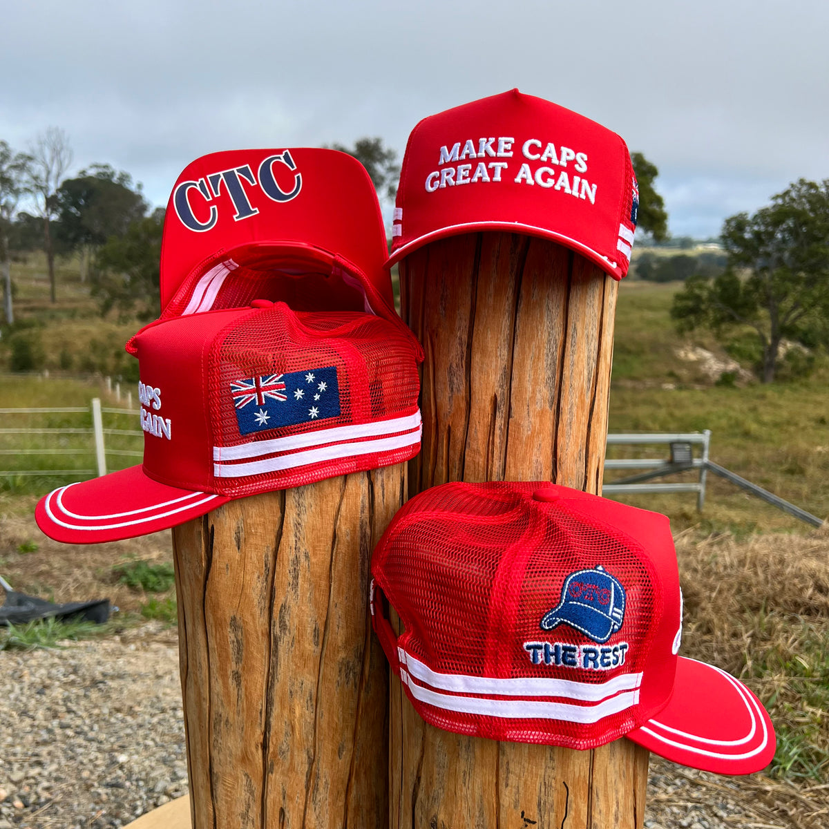 Make Caps MAKE CAPS GREAT AGAIN TRUCKER CAP - MESH – The Country Companies