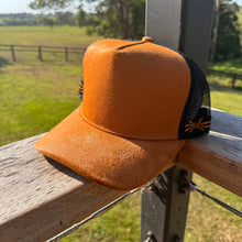 Load image into Gallery viewer, Cowhide Branded Trucker Cap
