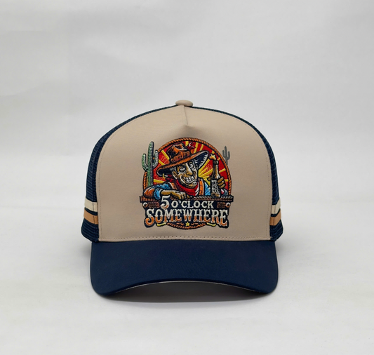 5 O’CLOCK SOMEWHERE 2.0- TRUCKER CAP