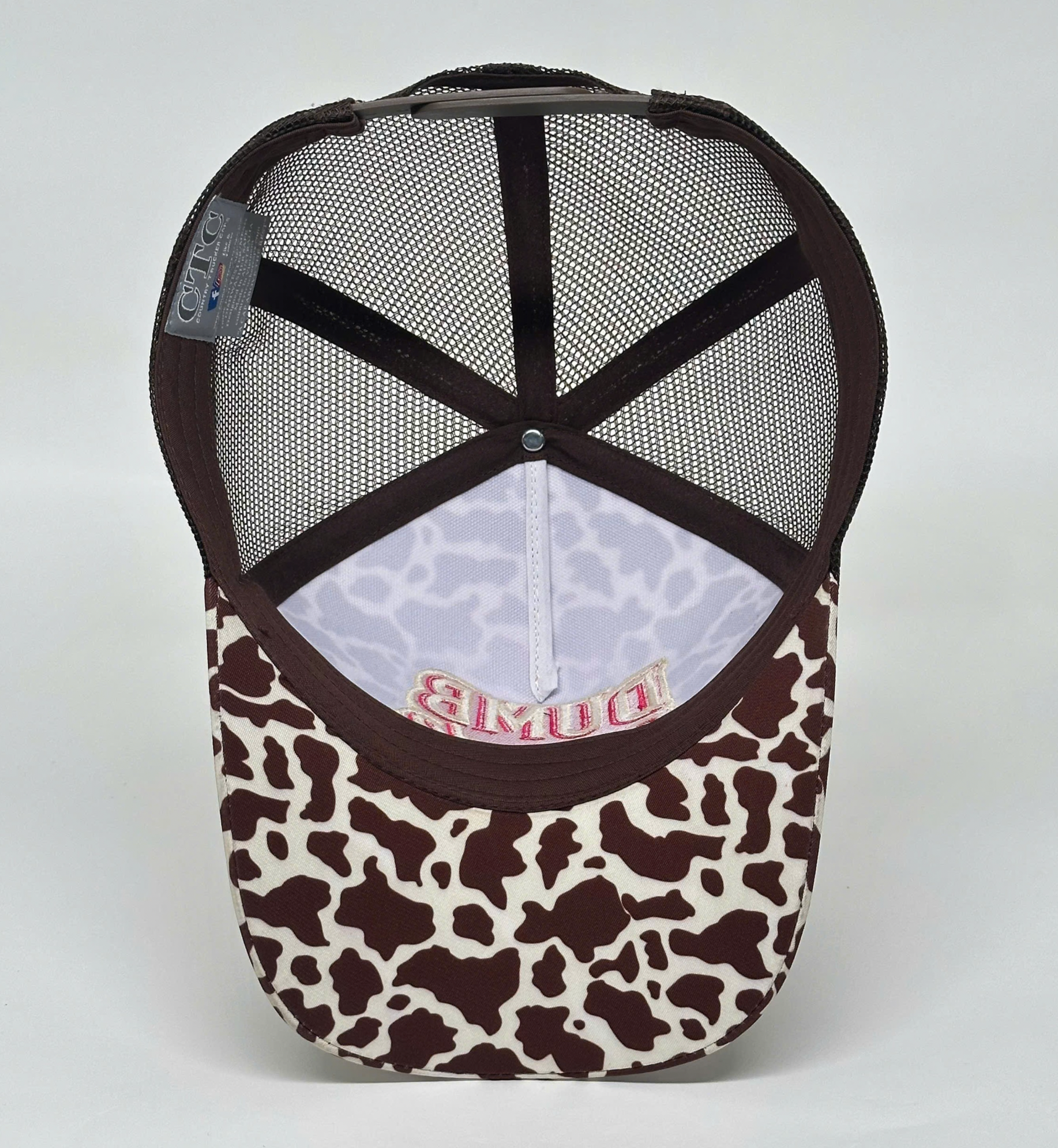 DUMB BLONDE TRUCKER CAP