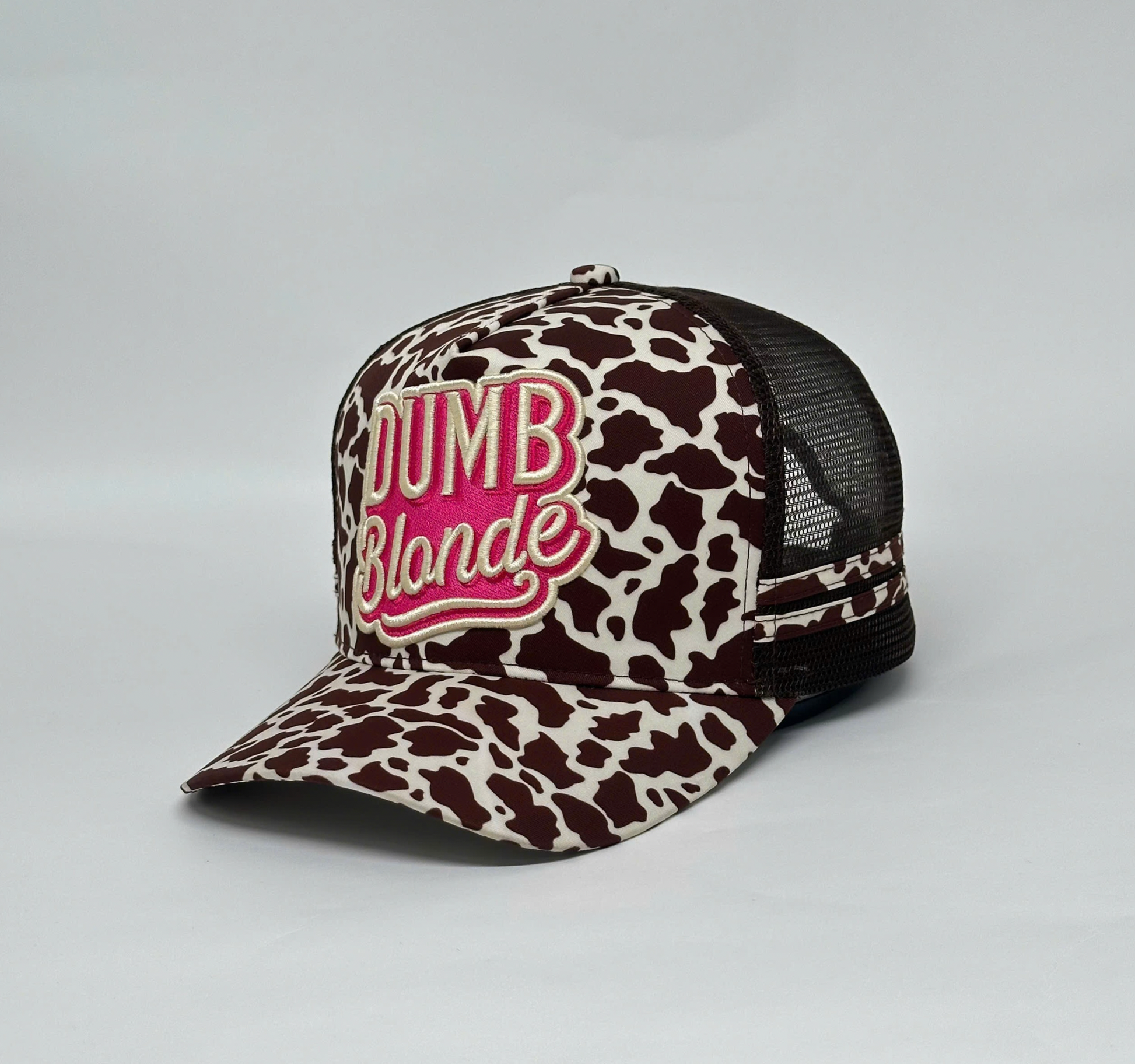 DUMB BLONDE TRUCKER CAP