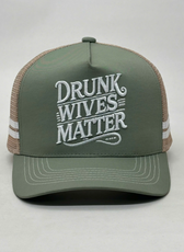 DRUNK WIVES MATTER TRUCKER CAP