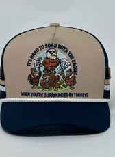 IT'S HARD TO SOAR TRUCKER CAP