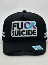 FUCK SUICIDE TRUCKER CAP