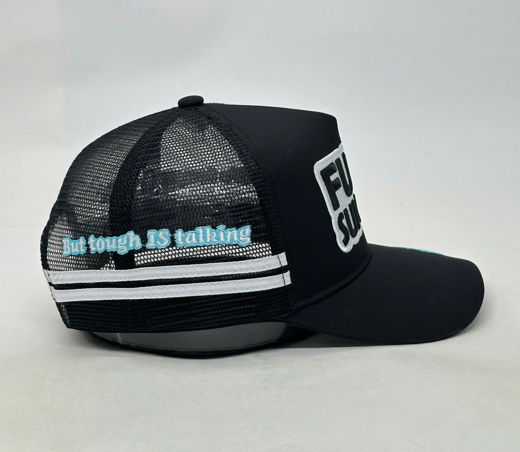 FUCK SUICIDE TRUCKER CAP