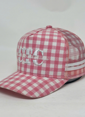 FULL GINGHAM TRUCKER CAP RANGE