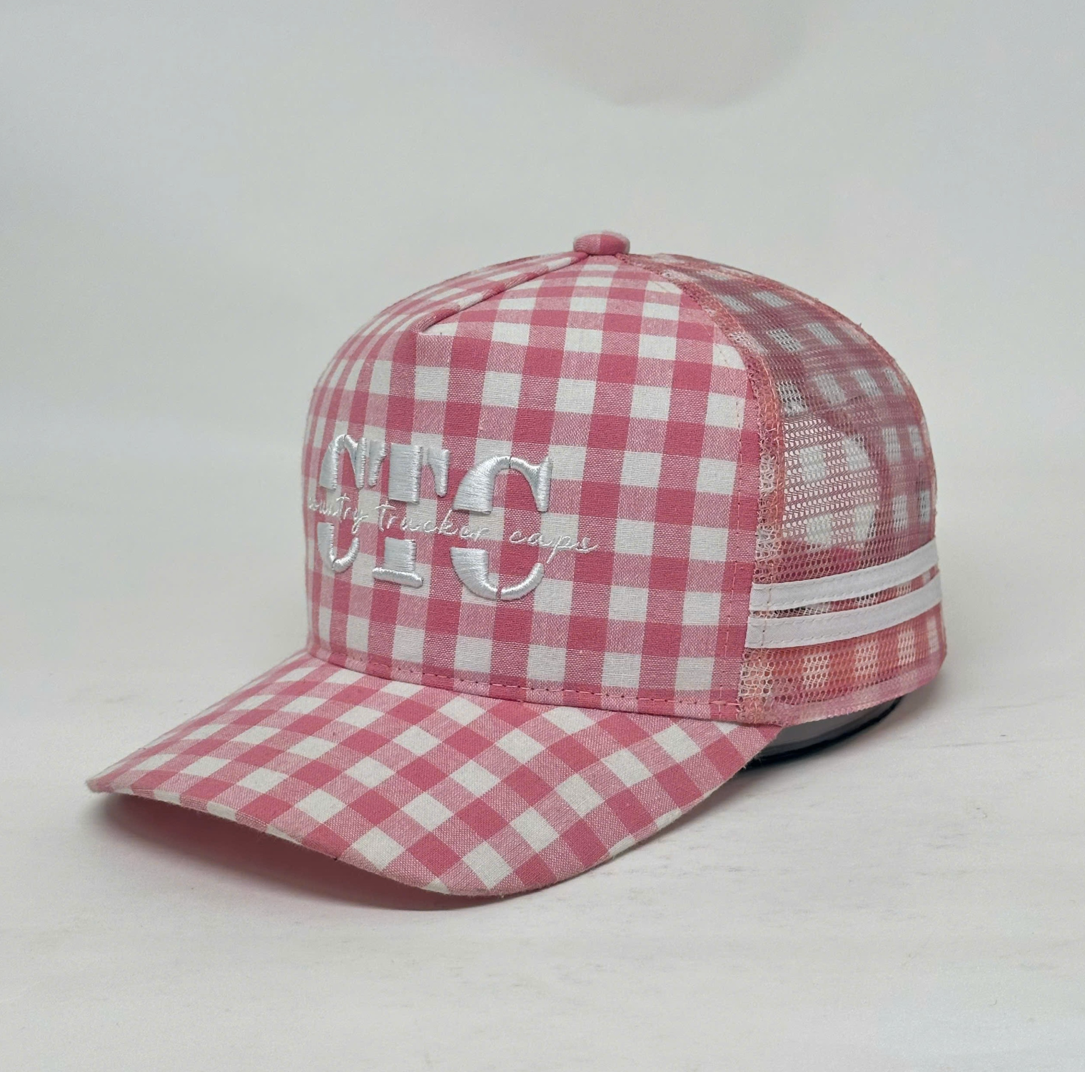 FULL GINGHAM TRUCKER CAP RANGE