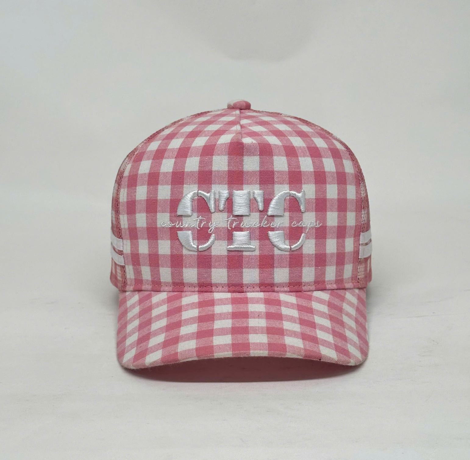 FULL GINGHAM TRUCKER CAP RANGE